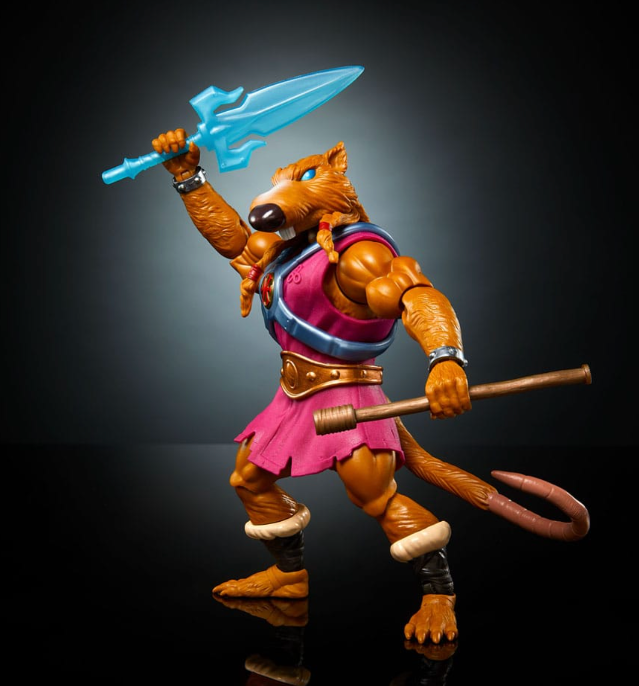 MOTU x TMNT Turtles of Grayskull Deluxe Splinter-Skull Action Figure
