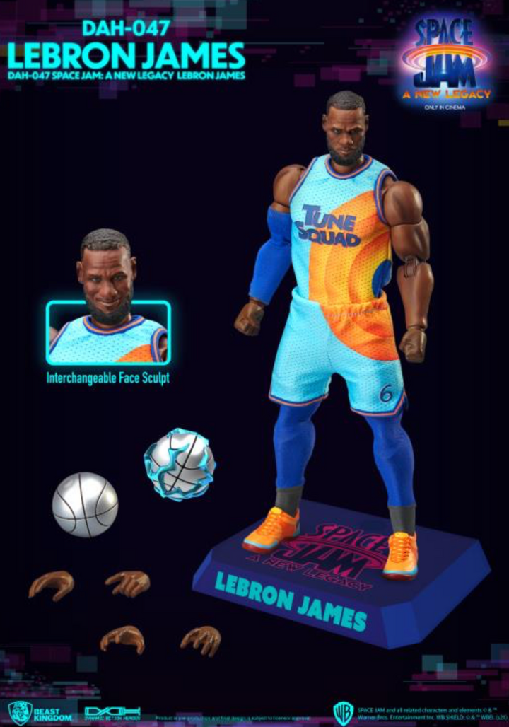 Space Jam: A New Legacy Dynamic 8ction Heroes LeBron James