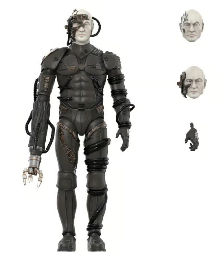 Star Trek The Next Generation W1 Locutus Of Borg Super7 ULTIMATES! Action Figure