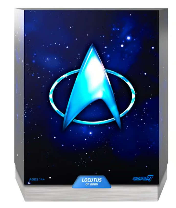 Star Trek The Next Generation W1 Locutus Of Borg Super7 ULTIMATES! Action Figure