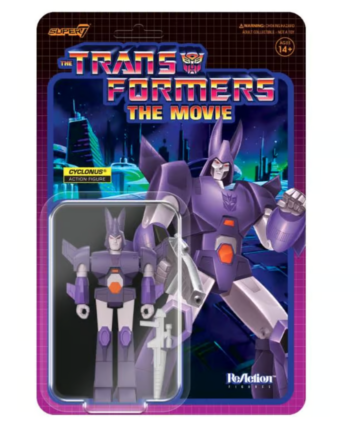 Transformers G1 Cyclonus ReAction Figure