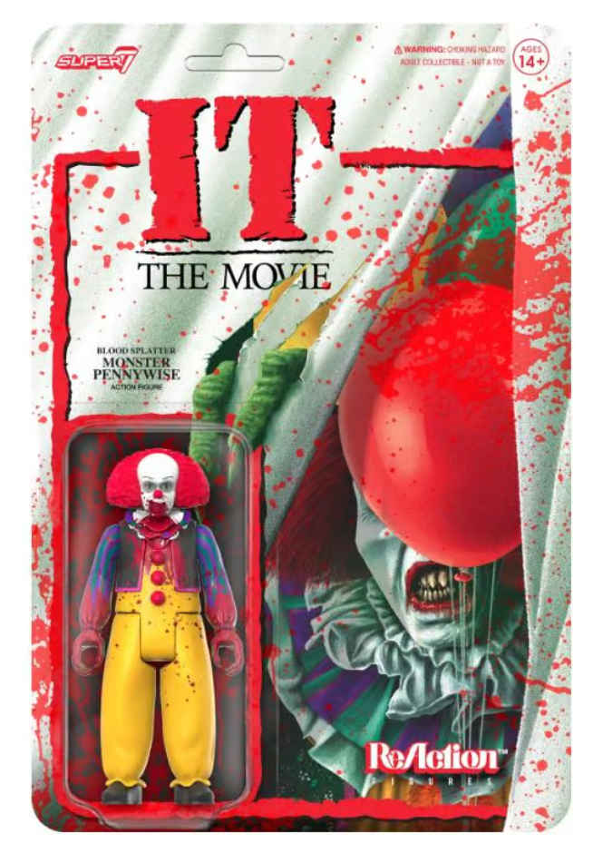 IT Pennywise Monster (Blood Splatter) ReAction Figure