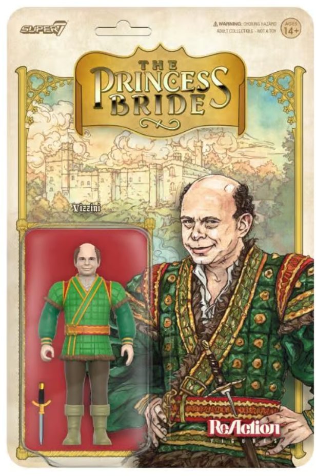 The Princess Bride Vizzini ReAction Figure