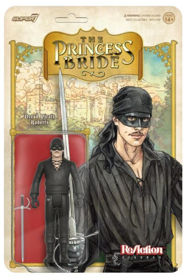 The Princess Bride Man In Black ReAction Figure