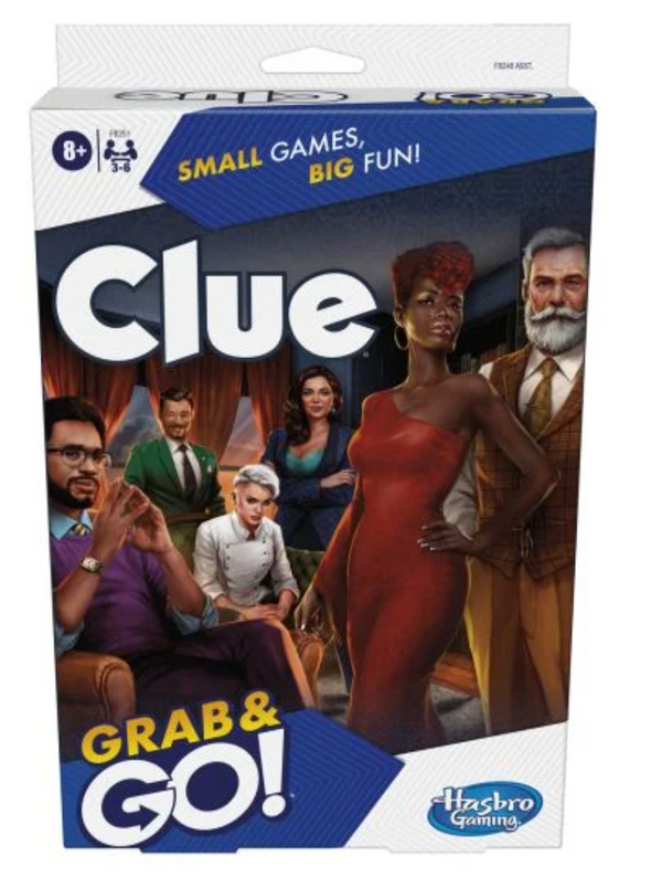 Cluedo Grab And Go Travel Game