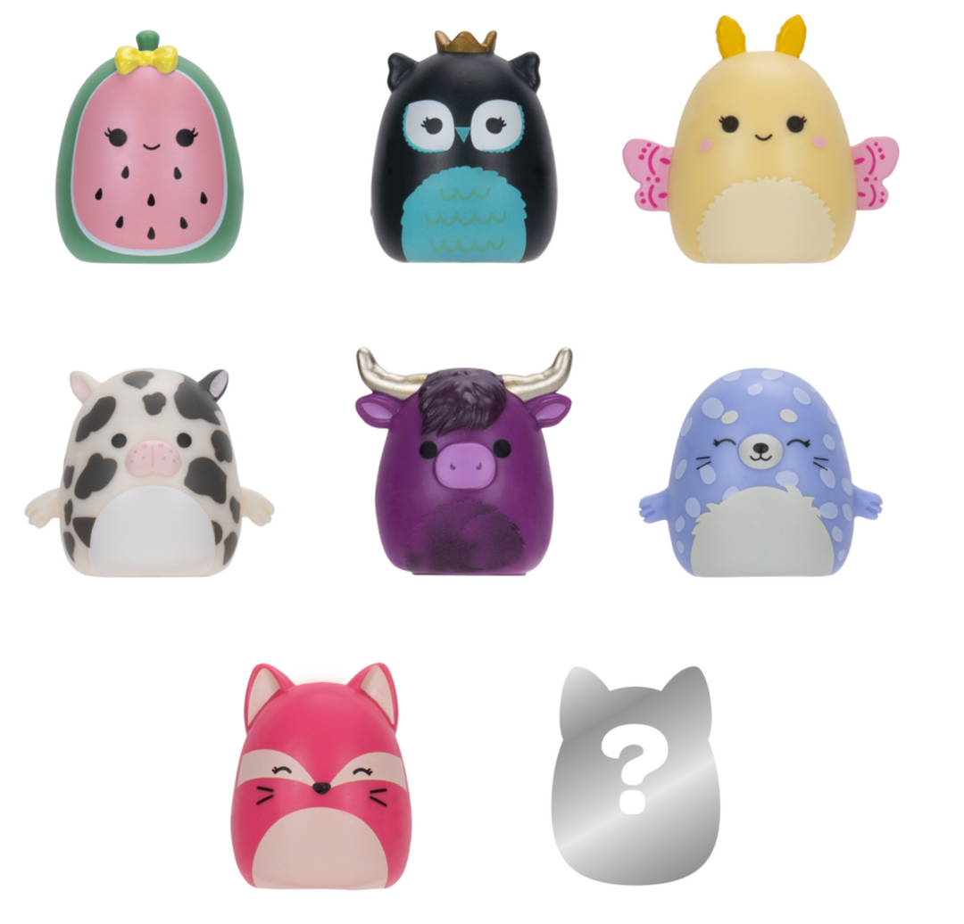 Squishmallows Squish A Longs Series 2 Collector Mini Figure 8 Pack