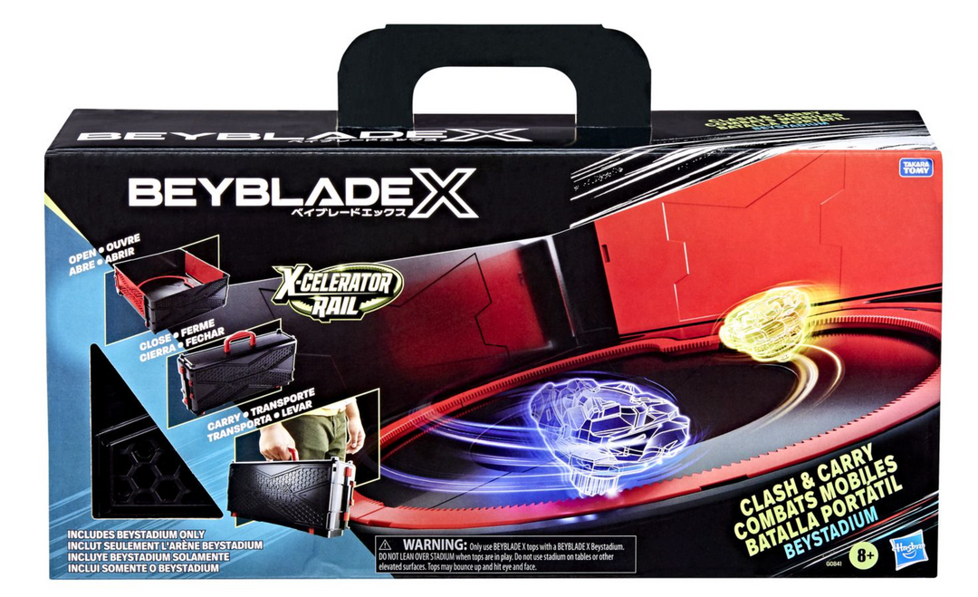 Beyblade X Beystadium Clash and Carry Playset