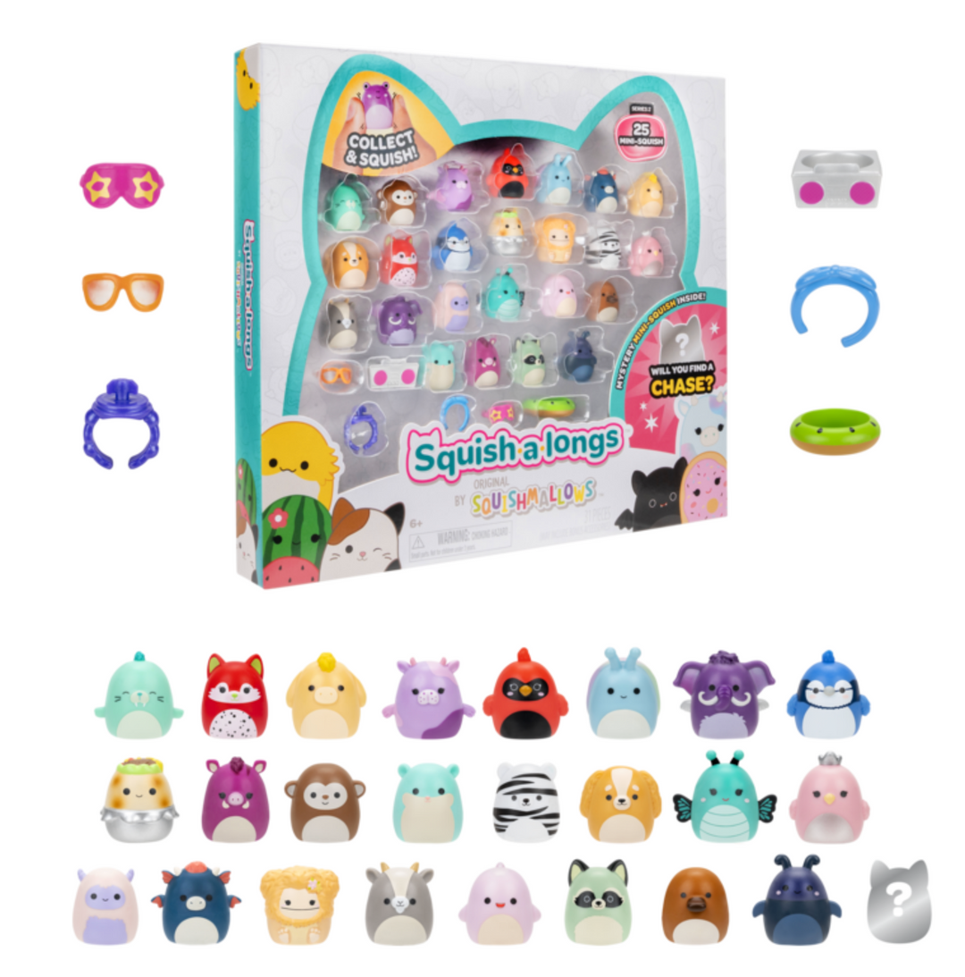 Squish A Longs Series 2 Squishmallows 25 Pack
