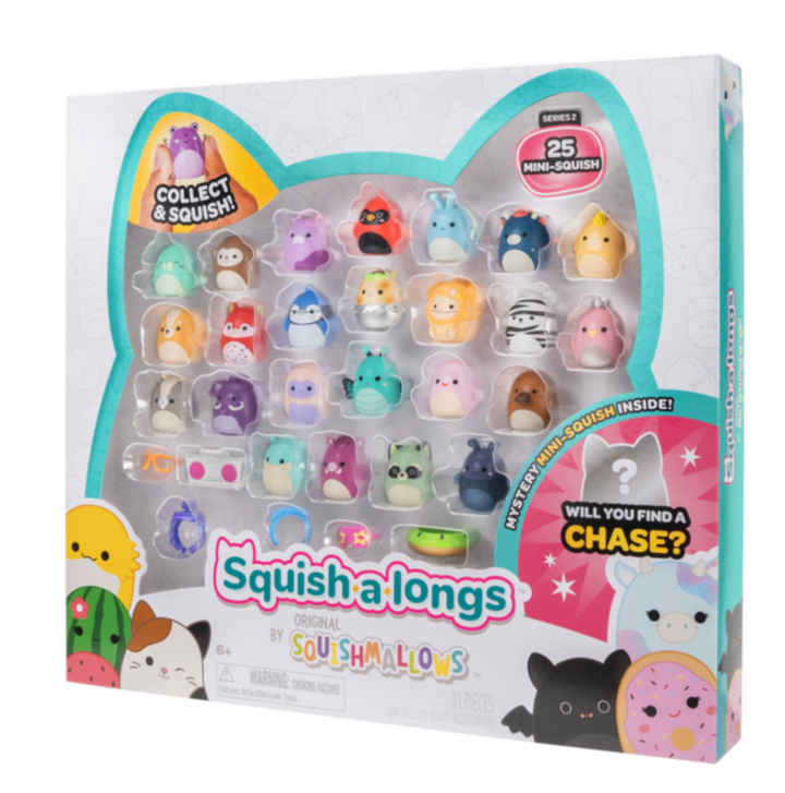 Squish A Longs Series 2 Squishmallows 25 Pack