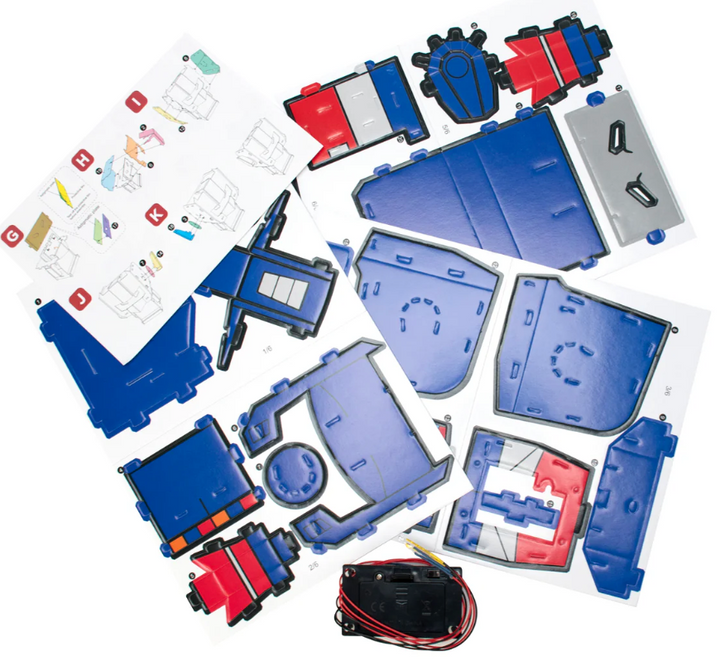 Transformers Optimus Prime Build A Bot Light Kit Figure