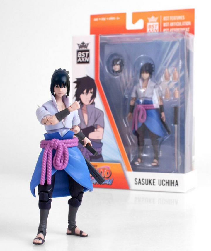 Naruto Sasuke Uchiha Naruto BST AXN Action Figure 5 Inch