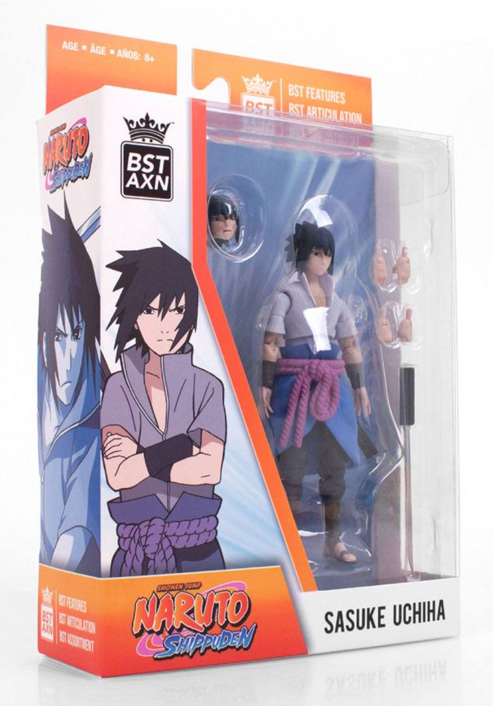 Naruto Sasuke Uchiha Naruto BST AXN Action Figure 5 Inch