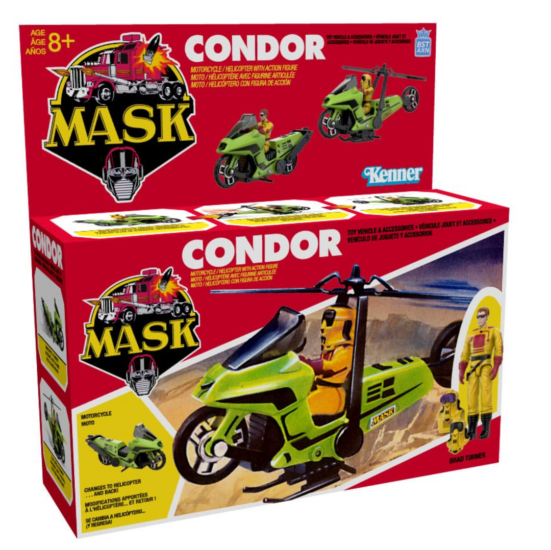 M.A.S.K. Condor Vehicle with Brad Turner Action Figure