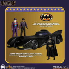 Batman (1989) 5 Points Batmobile Deluxe Set, alternate view