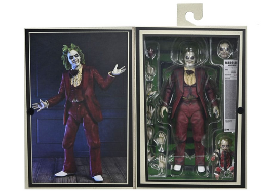 Beetlejuice Beetlejuice "Red Tuxedo" Beetlejuice Ultimate 7" Scale Action Figure