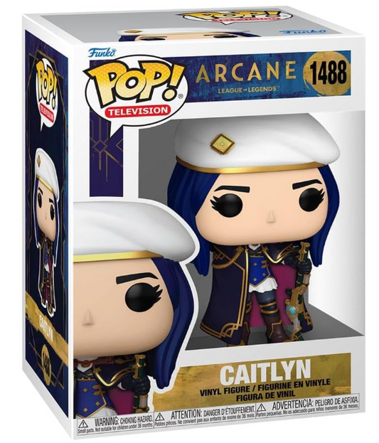 Caitlyn Arcane League of Legends Funko POP! Vinyl Figure, alternate view