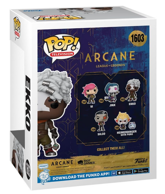 Ekko Arcane League of Legends Funko POP! Vinyl Figure, alternate view