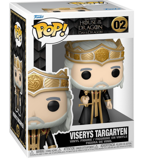 King Viserys Targaryen House Of the Dragon Funko POP! Vinyl Figure