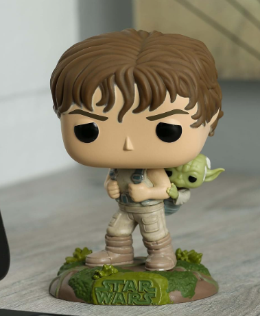 Star Wars Empire Strikes Back Training Luke With Yoda Funko POP! Vinyl Figure, alternate view
