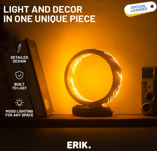 The Lord Of The Rings One Ring Lamp, alternate view