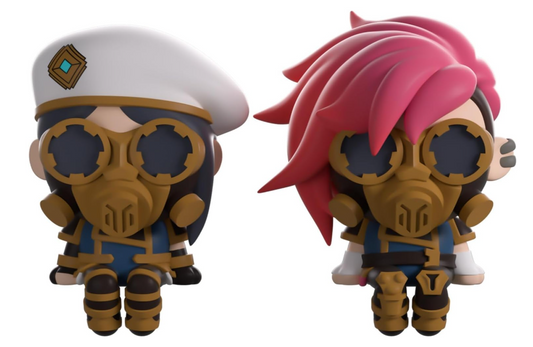 YouTooz Arcane Taskforce Caitlyn & Vi Monitor Buddiez, alternate view