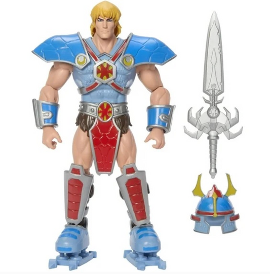 Masters of the Universe Masterverse Origins 200X Cartoon Collection Samurai He-Man Deluxe Action Figure, alternate view