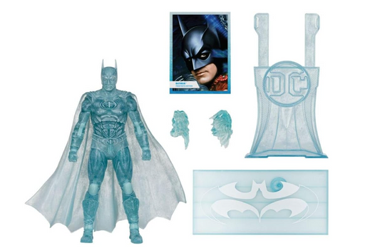 McFarlane Batman & Robin DC Multiverse 7" Action Figure Batman (Frostbite Gold Label Edition), alternate view