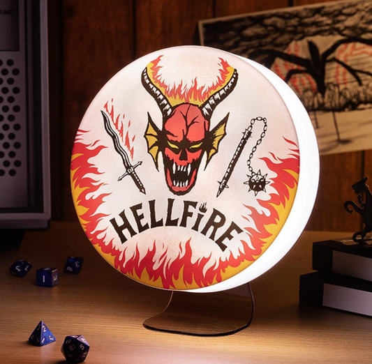 Netflix Official Stranger Things Hellfire Club Logo Light, alternate view