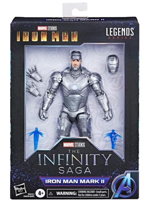 Marvel Legends Series The Infinity Saga Iron Man Mark II 6" Action Figure, alternate view