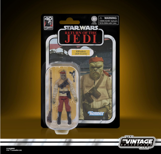 Star Wars The Vintage Collection 40th Anniversary Kithaba (Skiff Guard) Action Figure, alternate view