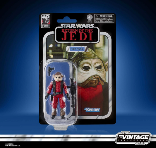 Star Wars The Vintage Collection Return of the Jedi 40th Anniversary Nien Nunb, alternate view