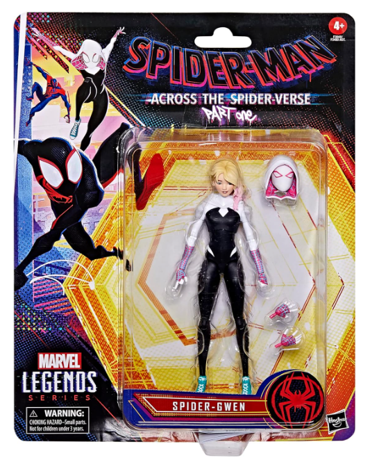 Marvel Legends Series Spider-Man: Across the Spider-Verse Spider-Gwen, alternate view