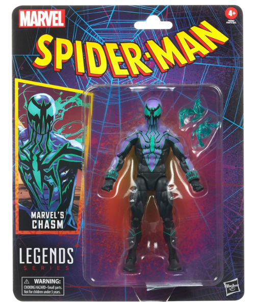 Marvel Legends Retro Spider-Man Marvel's Chasm, alternate view