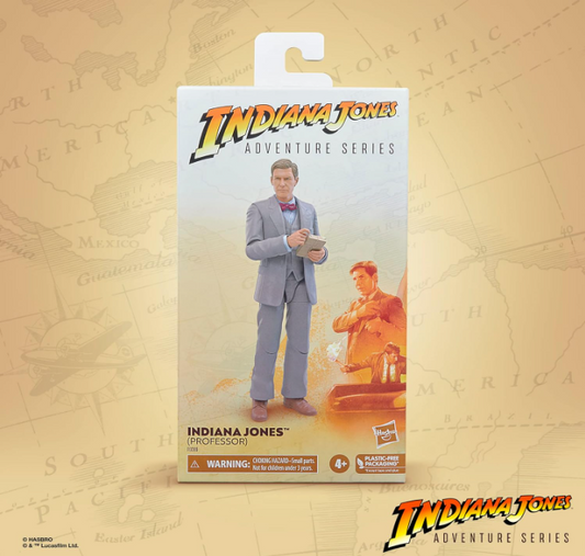 Indiana Jones Adventure Series 6" Indiana Jones Professor, alternate view