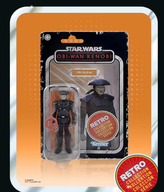 Hasbro Star Wars Retro Collection Fifth Brother Action Figure, alternate view