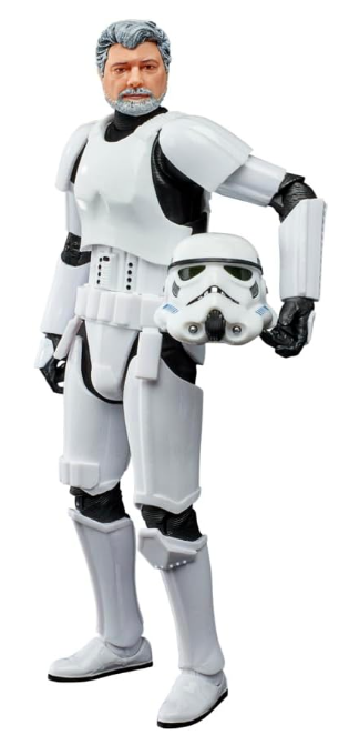Hasbro Star Wars The Black Series George Lucas (In Stormtrooper Disguise) 6" Action Figure, alternate view