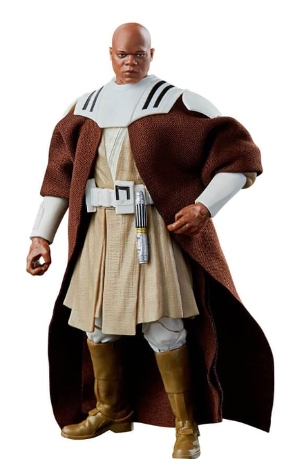 Star Wars The Black Series Clone Wars Mace Windu Action Figure, alternate view