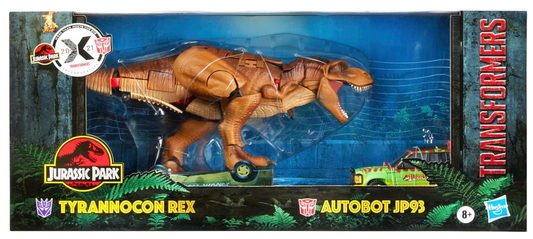 Transformers Collaborative: Jurassic Park Mash-Up - Tyrannocon Rex & Autobot JP93, alternate view