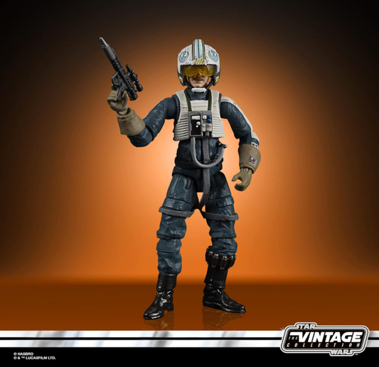 Star Wars The Vintage Collection Rogue One: A Star Wars Story Antoc Merrick's X-Wing Fighter Vehicle with Action Figure