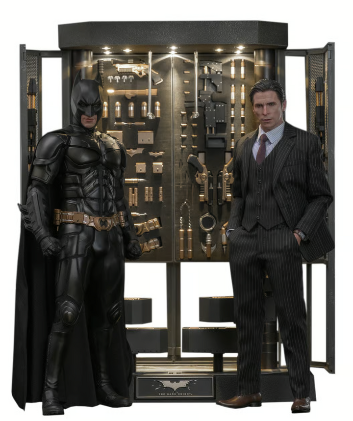 Hot Toys Batman Armory with Bruce Wayne (2.0) 1/6 Scale Set