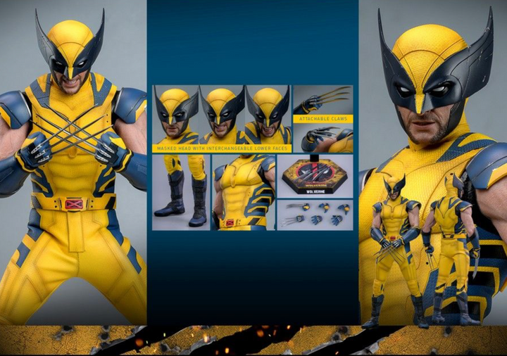 Hot Toys Deadpool & Wolverine Wolverine 1/6th Scale Figure