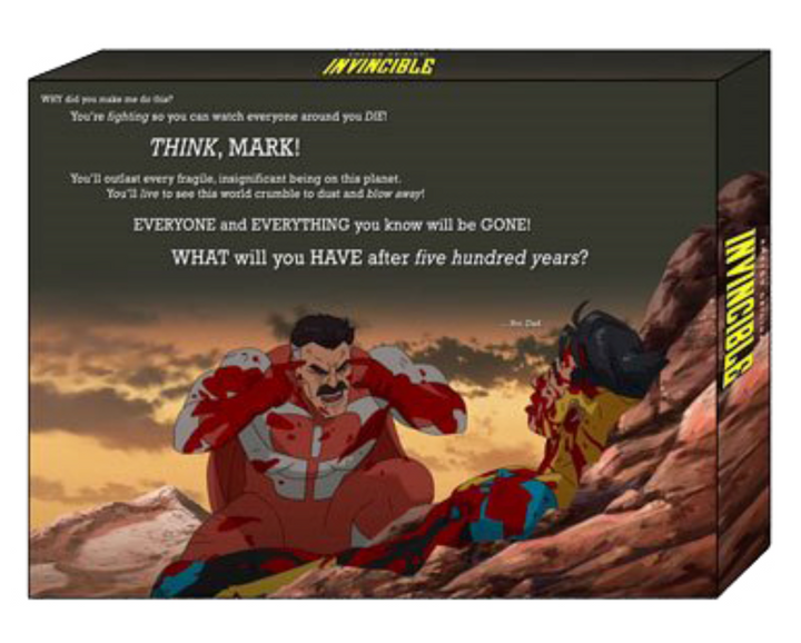 Invincible Bloody Omni-Man and Invincible Deluxe 7" Action Figure 2-Pack : PRE-ORDER ETA JAN-MARCH