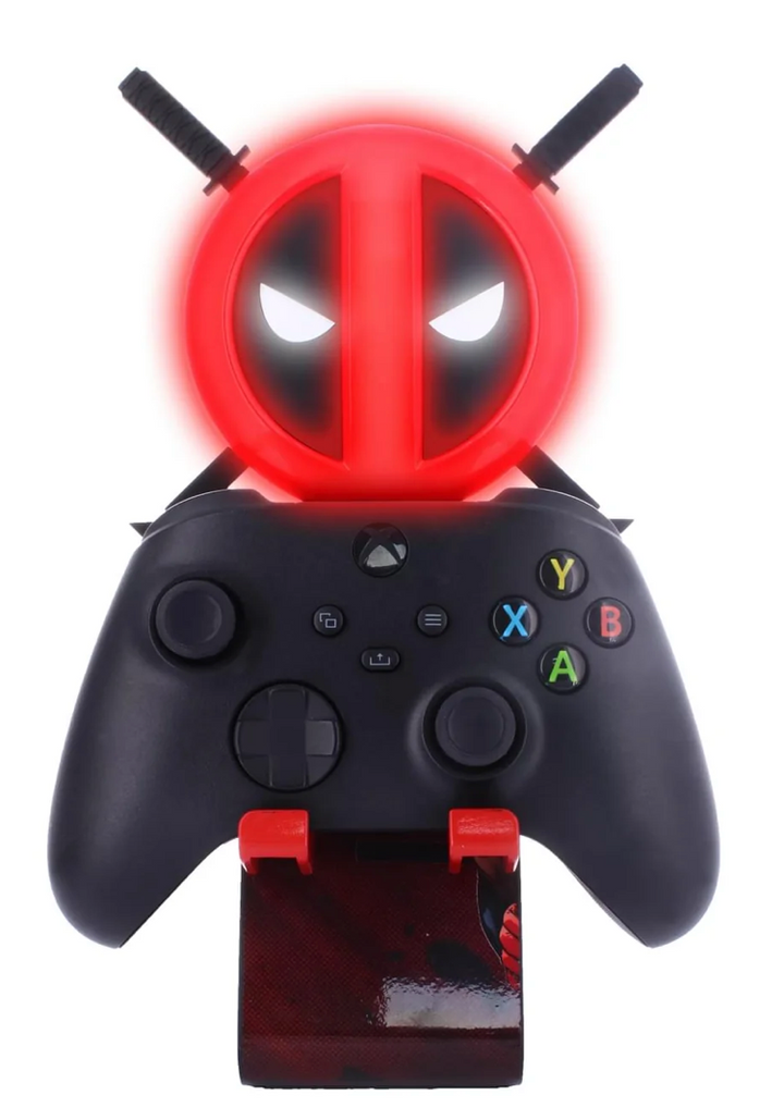 Marvel Deadpool Light Up Ikon Cable Guys Phone and Device Charging Stand