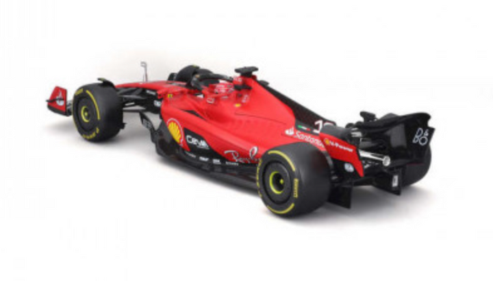 Formula 1 Ferrari SF-23 Charles Leclerc Official Diecast 1:43 Scale Model with Helmet