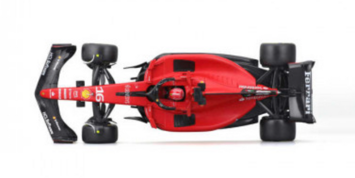 Formula 1 Ferrari SF-23 Charles Leclerc Official Diecast 1:43 Scale Model with Helmet