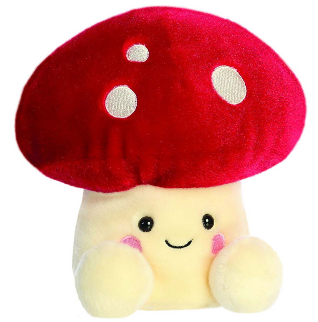 Amanita Mushroom Palm Pals Plush 8 Inch