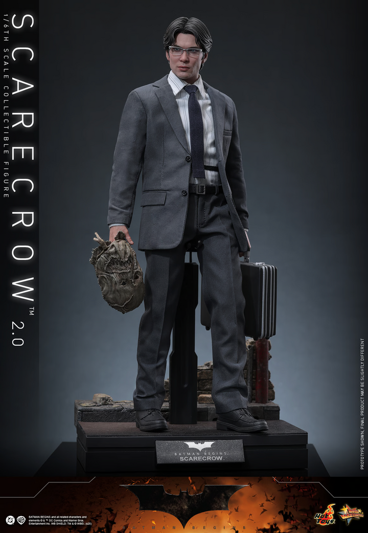 Hot Toys Scarecrow Batman Begins 1 6 Scale Collectible Figure