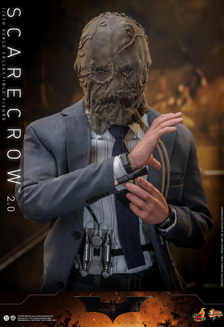 Hot Toys Scarecrow Batman Begins 1 6 Scale Collectible Figure