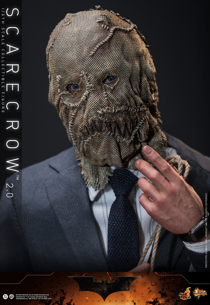 Hot Toys Scarecrow Batman Begins 1 6 Scale Collectible Figure