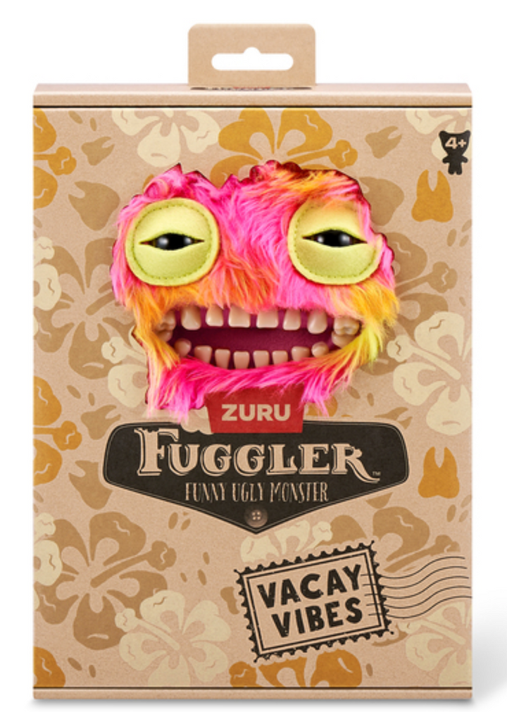 Fuggler Vacay Vibes Mr Buttons 9" Plush